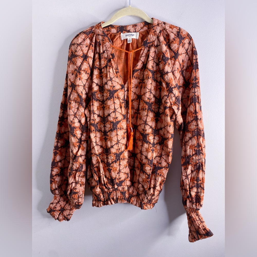 anthropologie Elisabeth Peasant Blouse XS - Picture 6 of 6